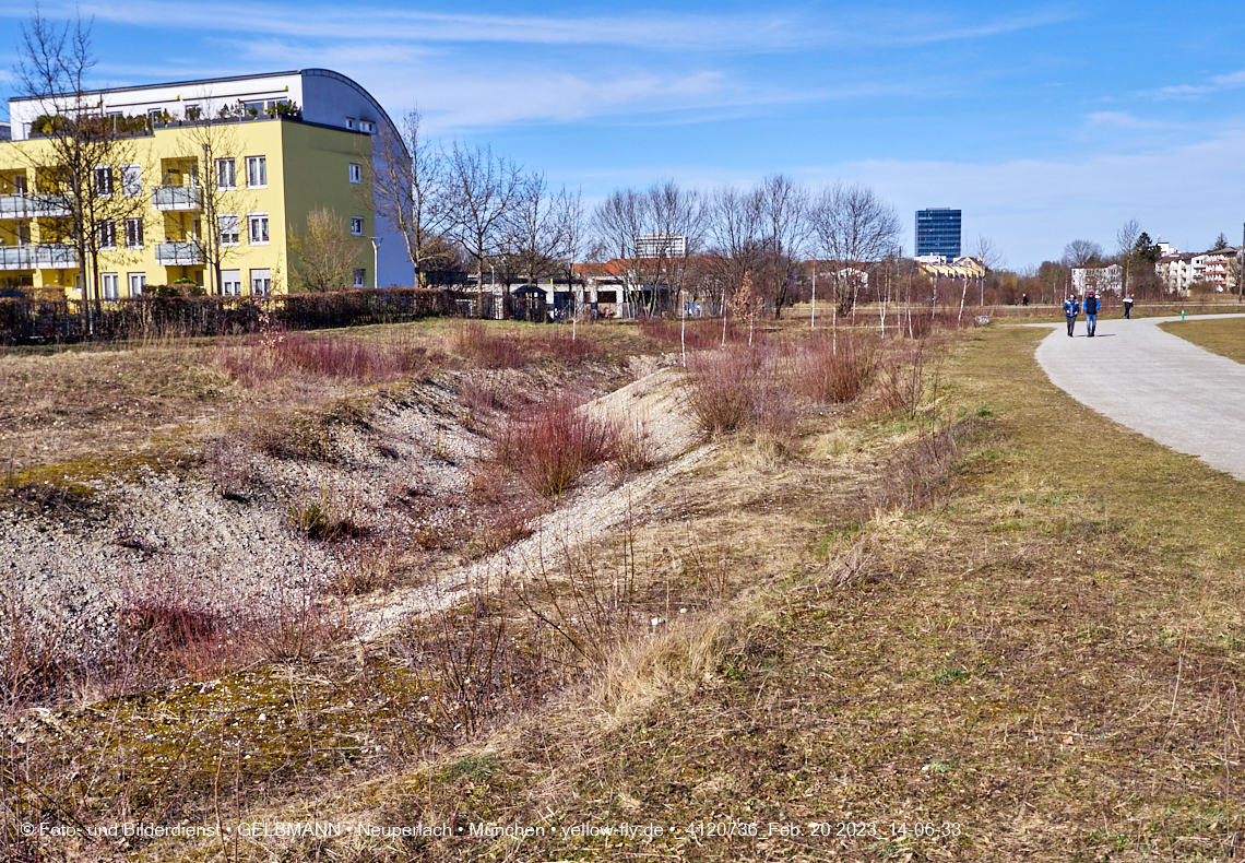 20.20.2023 - der 'verschwundene' Hachinger Bach in Berg am Laim